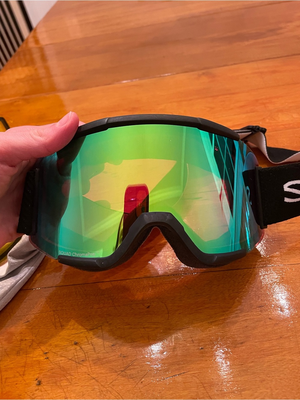 SMITH SQUAD Ski Goggles With Extra Lenses And Bags - Picture 2 of 4